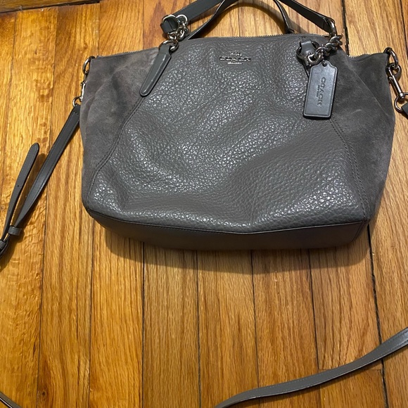 Dove grey purse - Picture 2 of 6